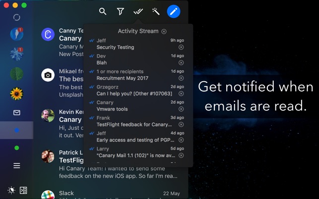 imap not working with canary mail